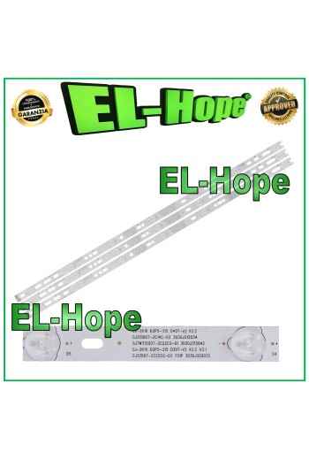 KIT DE 3 BARRAS DE 7 TIRAS LED PARA TV 32 PHILIPS LBM320P0701-LC/GL/FC -1/-2 LB32066 
